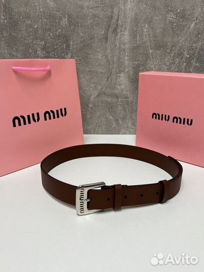 Ремень miu miu