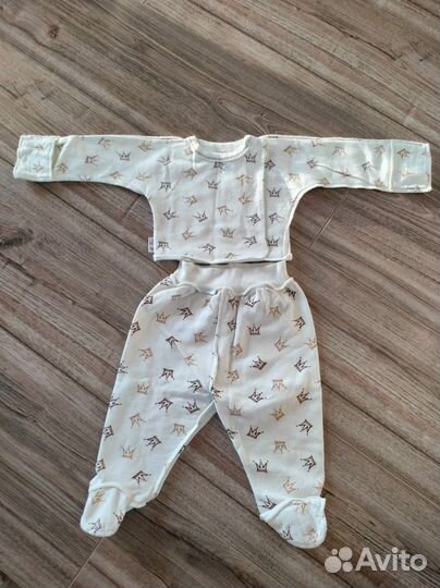 Костюм теплый для новорождённых