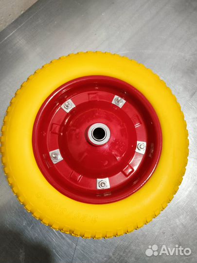 Колесо для тачки садовой полиуретановое Terodex