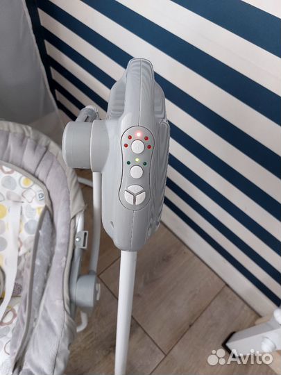 Детские электронные качели Babyton 2 в 1