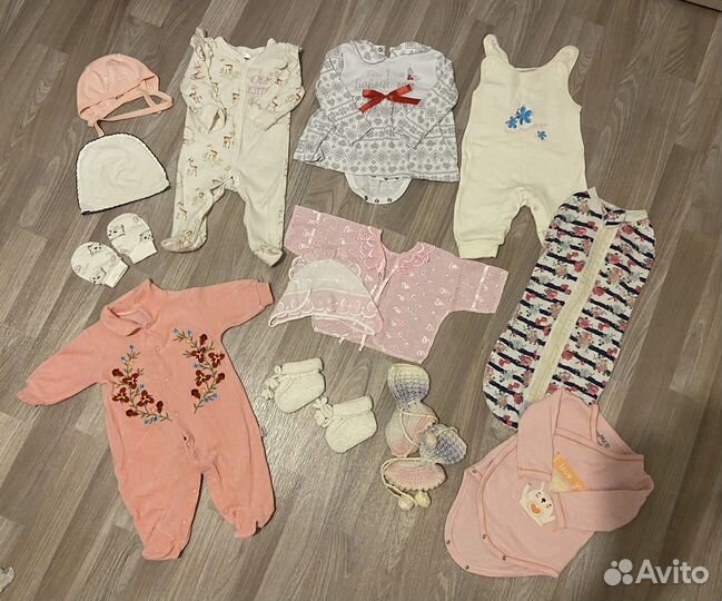 Детские вещи пакетом для девочки
