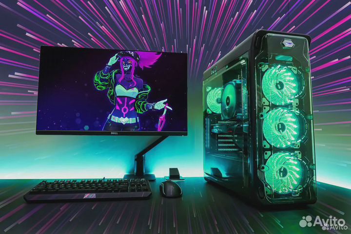Игровой Пк Intel i7 Rtx 3060 Rtx 2060 Super 1060