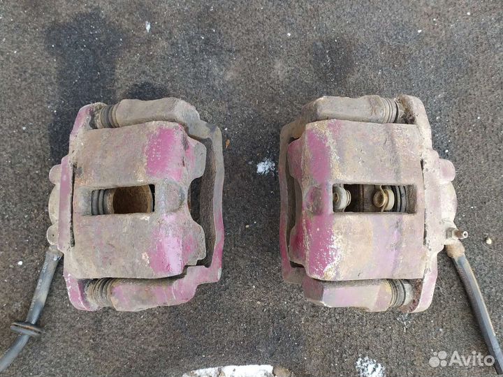 Передние тормозные суппорта LADA kalina 2