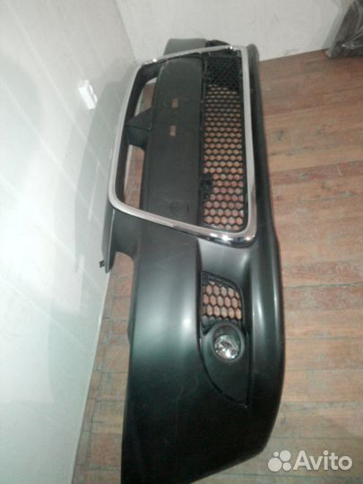 Бампер передний митсубиси лансер Х