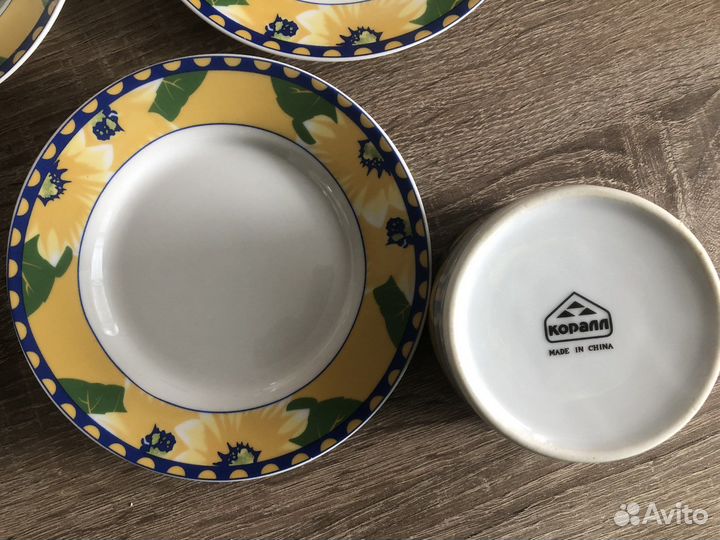 Чайный кофейный сервиз Korall