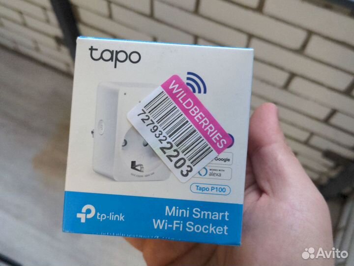 Умная розетка TP-Link Tapo P100