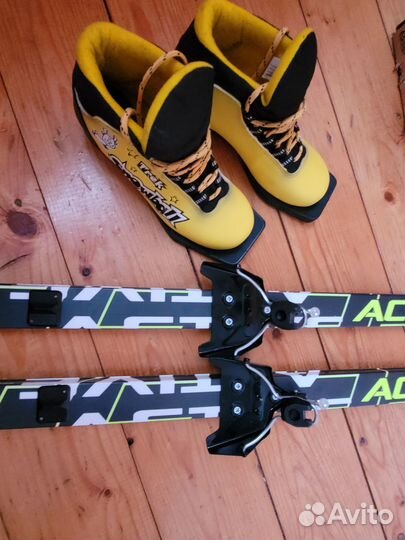 Лыжи беговые детские 160 с ботинками