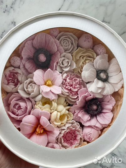 Букеты из зефира