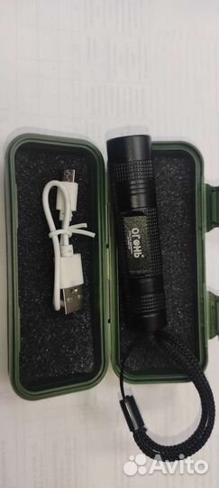 Фонарик ультрафиолетовый