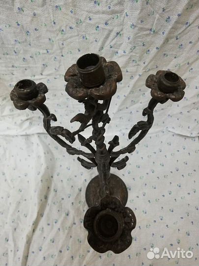 Подсвечник канделябр С амуром