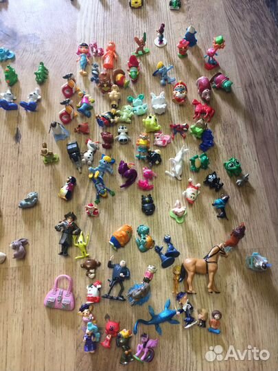 Игрушки из киндера сюрприза разные серии