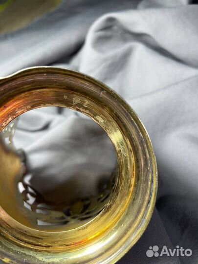 Советский стакан с подстаканником