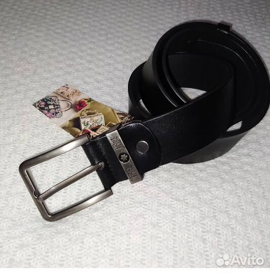 Мужской кожаный ремень