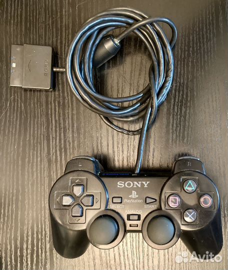 Геймпад и Memory Card для PlayStation 2