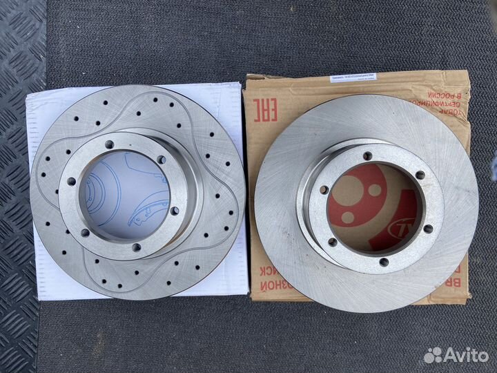 Передний тормозной диск на газель