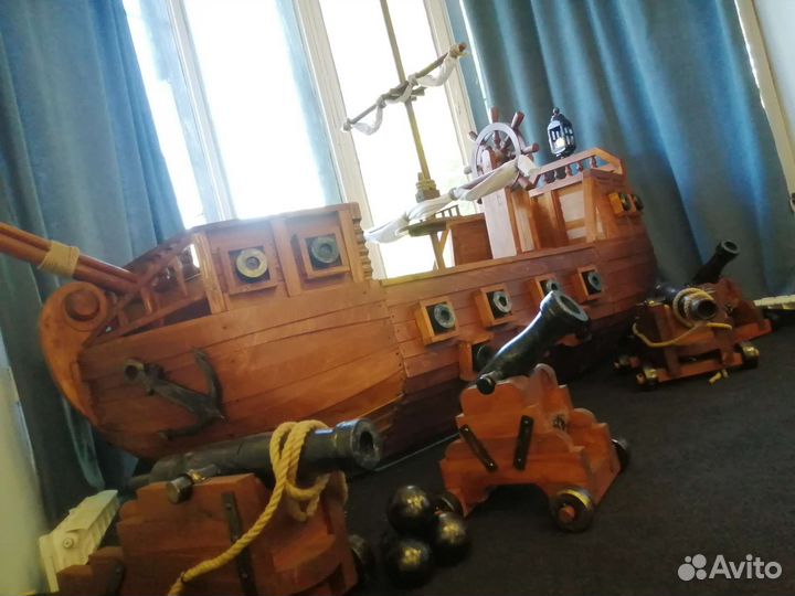 Детский корабль - фотозона