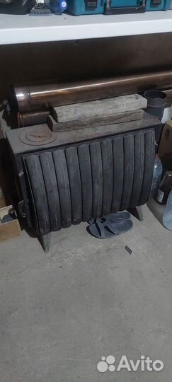 Печка для гаража, на дровах