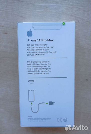Зарядка на iPhone 14 25W ориг