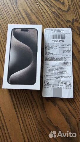 iPhone 15 pro 256Gb titan (A3104, Dual, mtqa3CH/A)