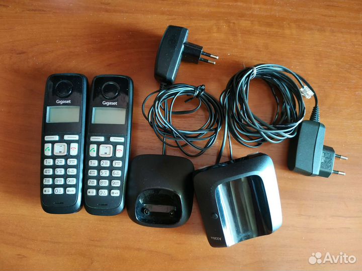 Радиотелефон gigaset a220 чёрный