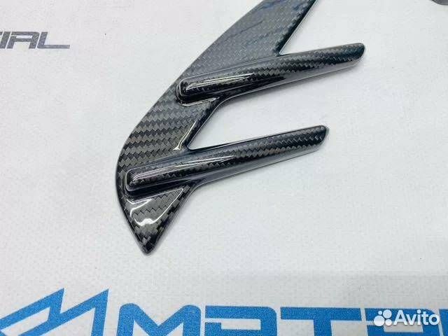Жабры в крыло BMW M4 G82, сухой карбон