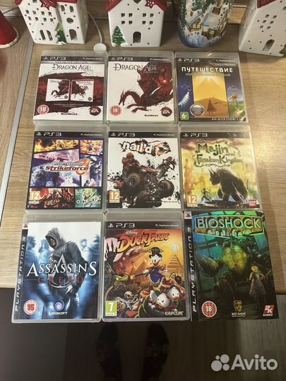 Диски на ps3