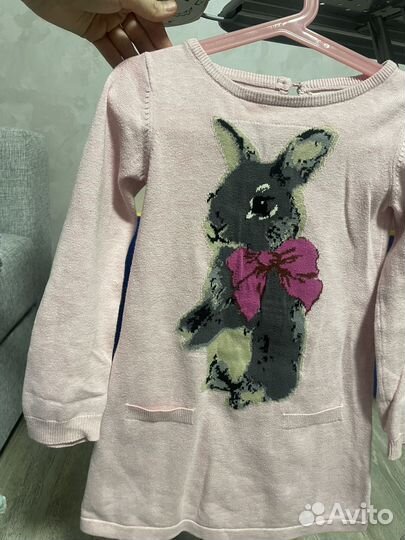 Платье трикотажное