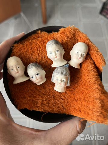 Головки кукольные из флюмо