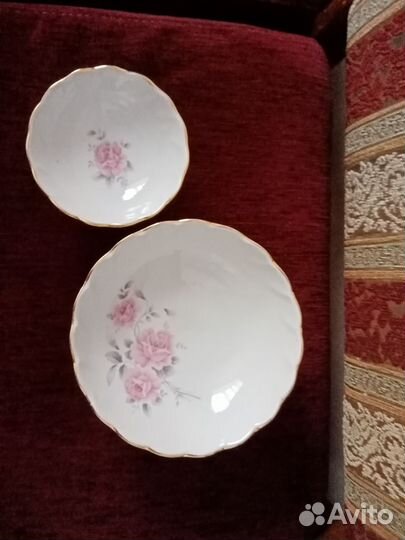 Ваза конфетница на ножке СССР