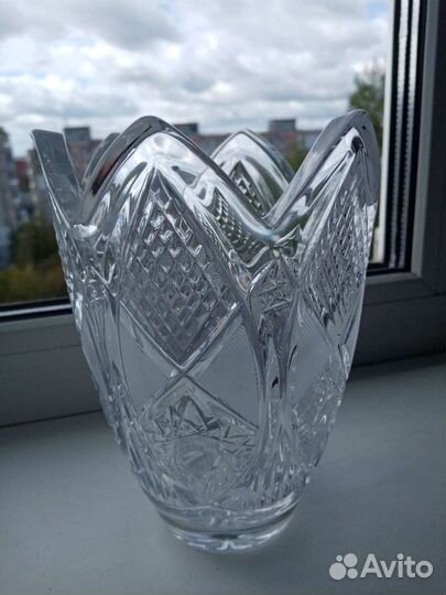 Ваза хрустальная СССР
