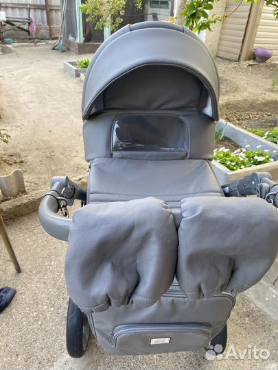 Коляска 2 в 1 adamex luciano