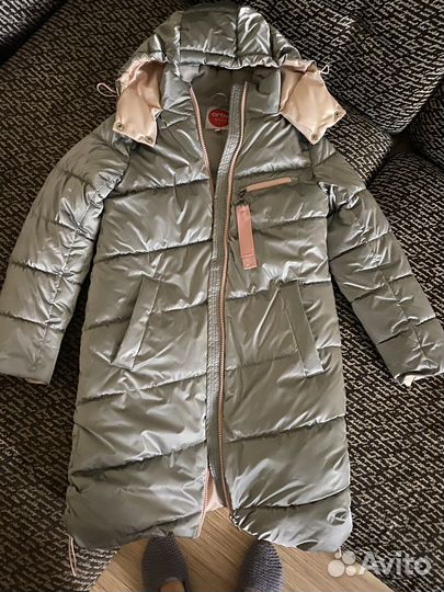 Пальто для девочки 158