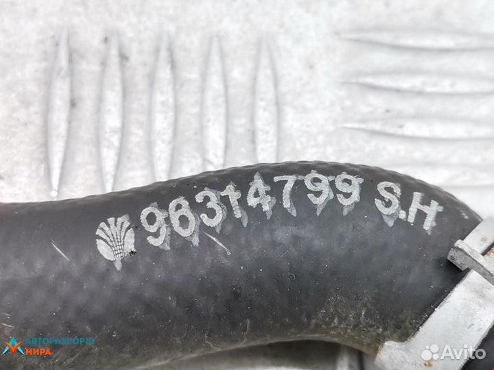 Патрубок отопителя (печки) Daewoo Matiz M100 2000