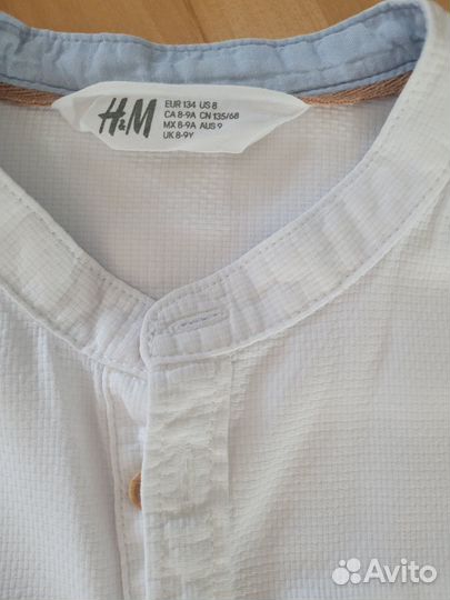 Рубашка нм 134 для мальчика