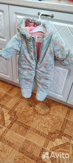 Комбинезон демисезонный для девочки 62