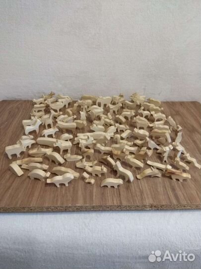Игрушки из дерева 