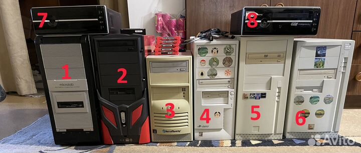 Компьютер системный блок / mini itx