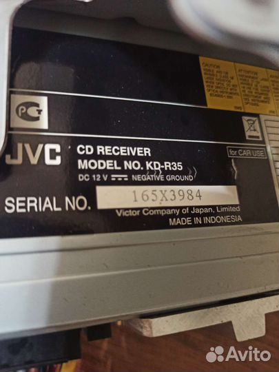 Магнитола jvc