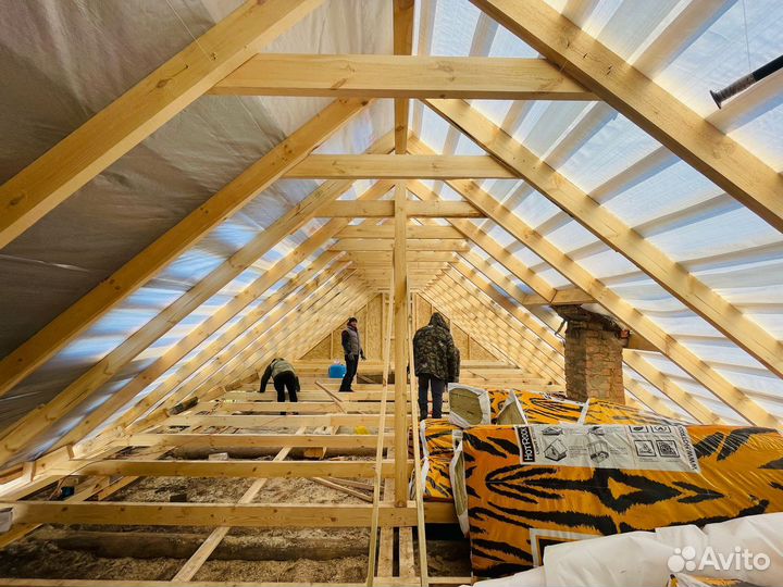 Кровельные работы ремонт крыши