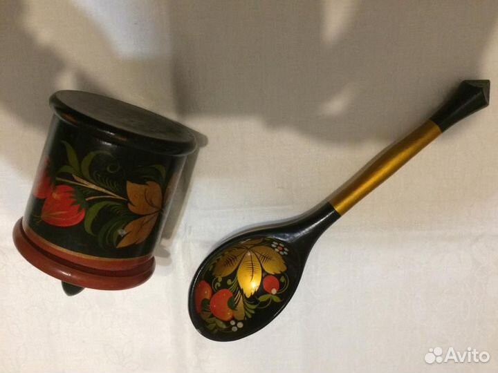 Посуда хохлома