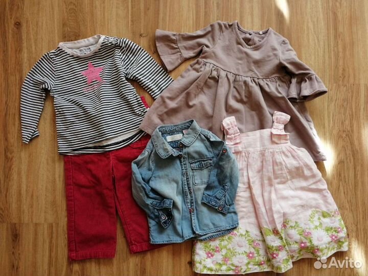 Вещи пакетом на девочку