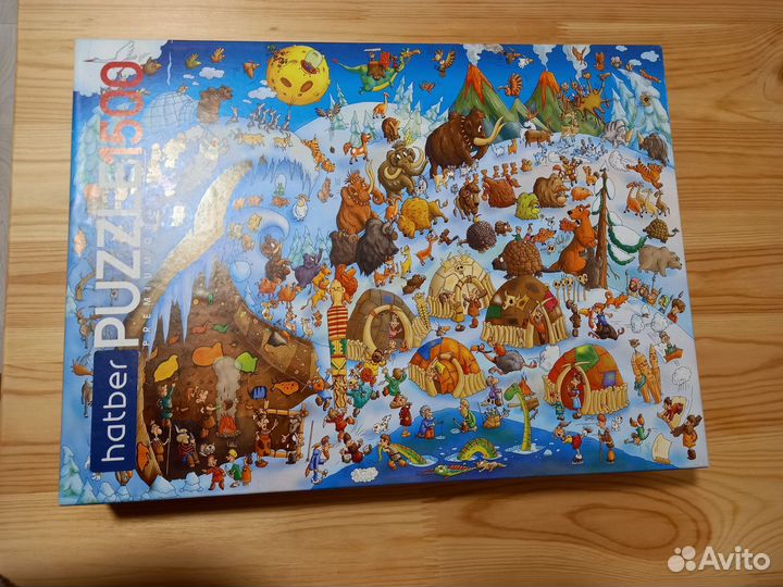 Пазл hatber 1500 Ледниковый период