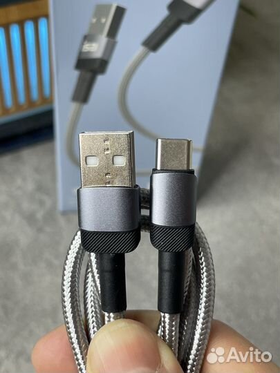 Кабель для зарядки USB-Type-C 1 метр Bx-3