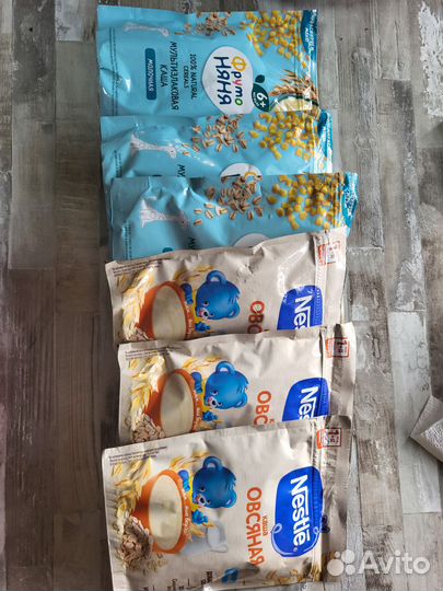 Детские каши молочные