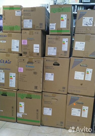 Сплит-системы 7, 9, 12, новые