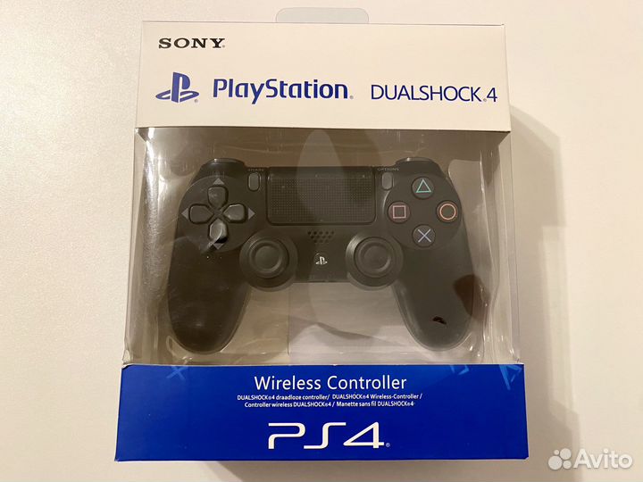 Джойстик Sony PS4 черный