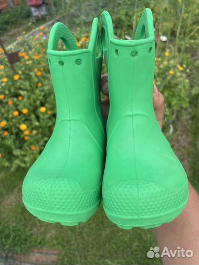 Резиновые сапоги crocs с 6