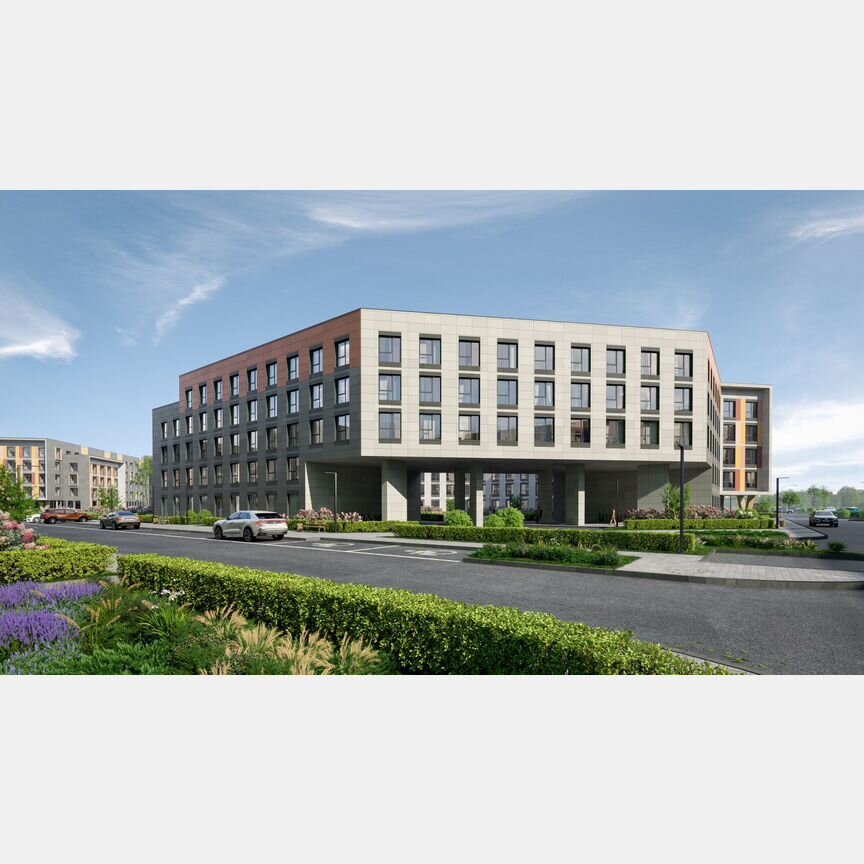 2-к. квартира, 52,2 м², 2/5 эт.