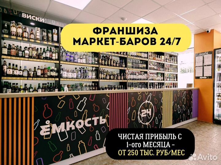 Маркет-бар по франшизе