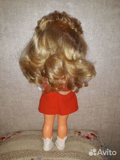 Кукла, игрушка ГДР. 30 см. Родная одежда. Длинные